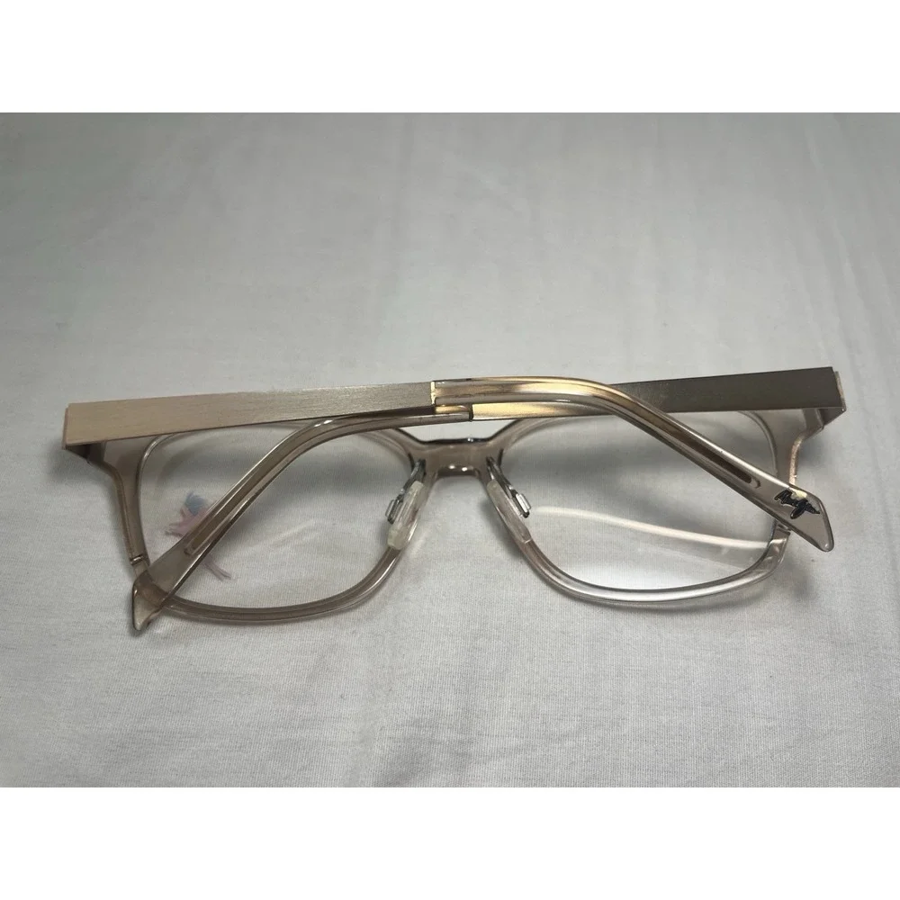 New Maui Jim MJO2410-77 Crystal Pink EYEGLASSES Frame 52.5-17-130